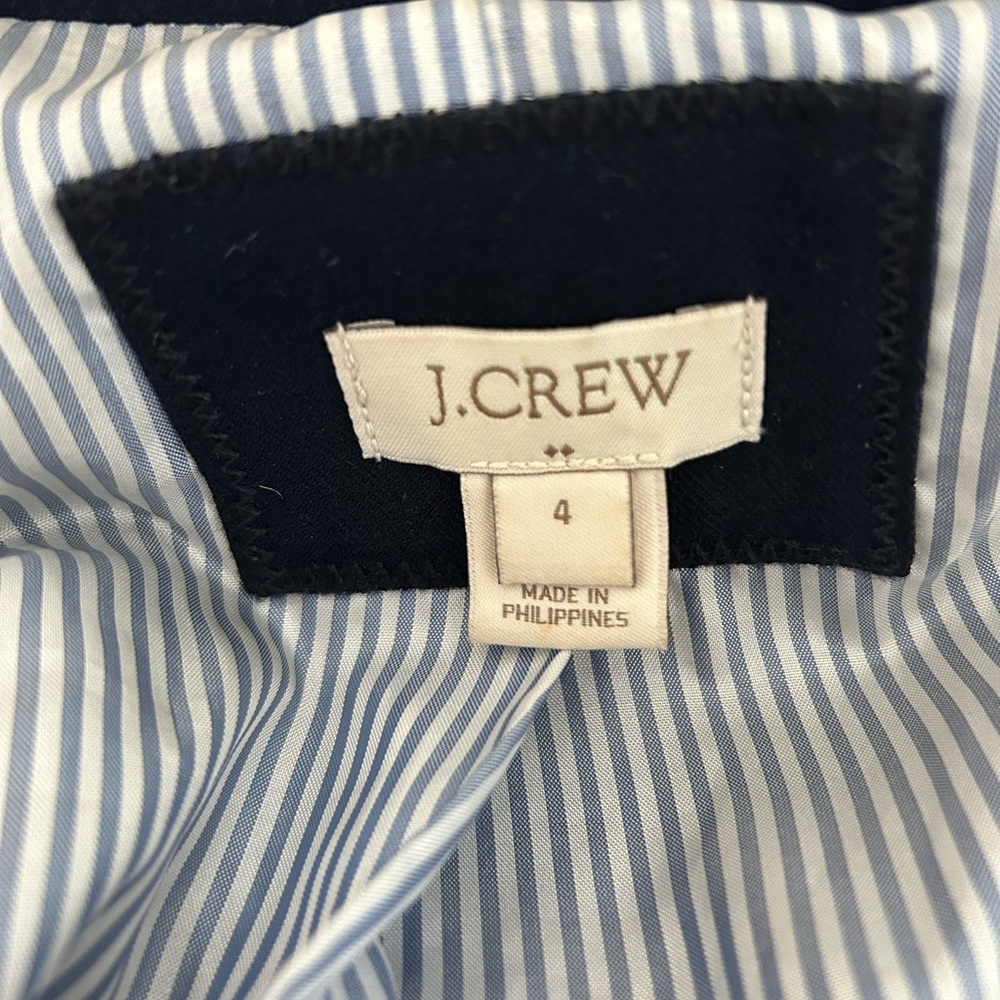 J.Crew Classic Navy Blazer - Picture 2 of 4